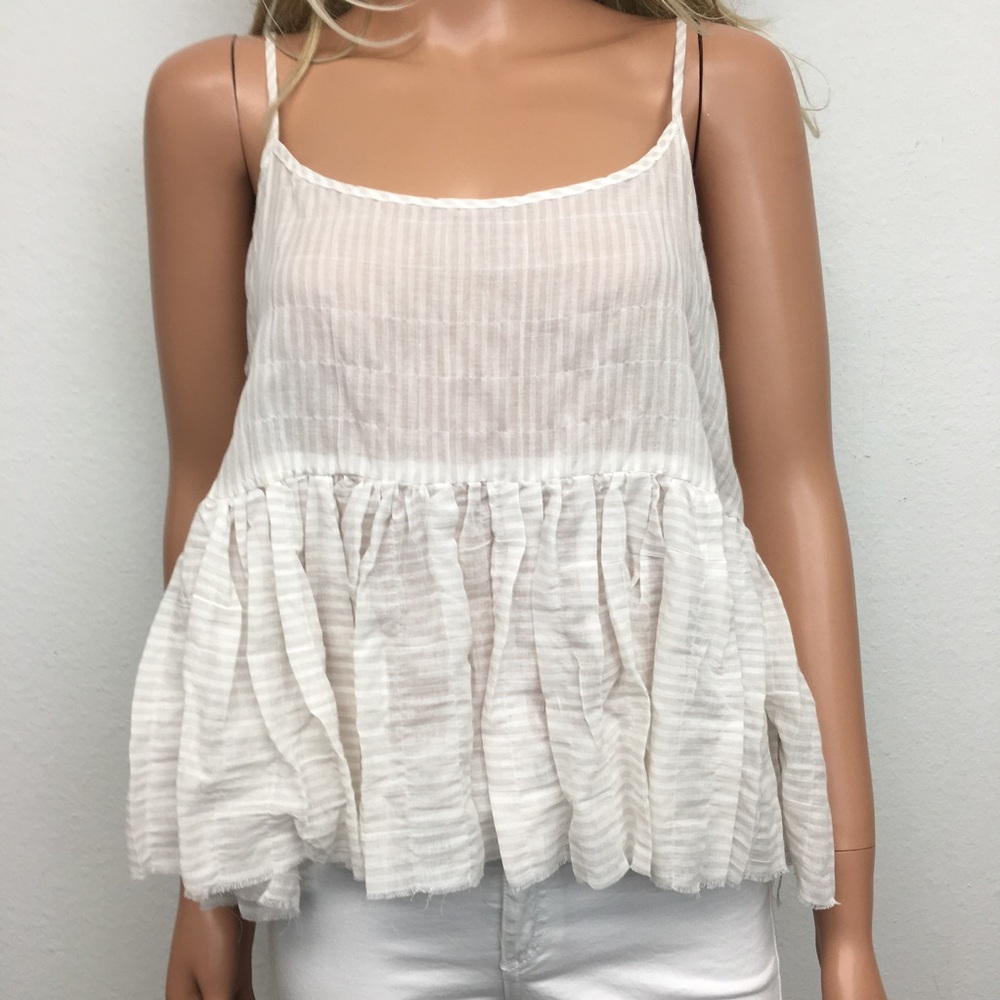 Babydoll Strappy Sleeveless Top